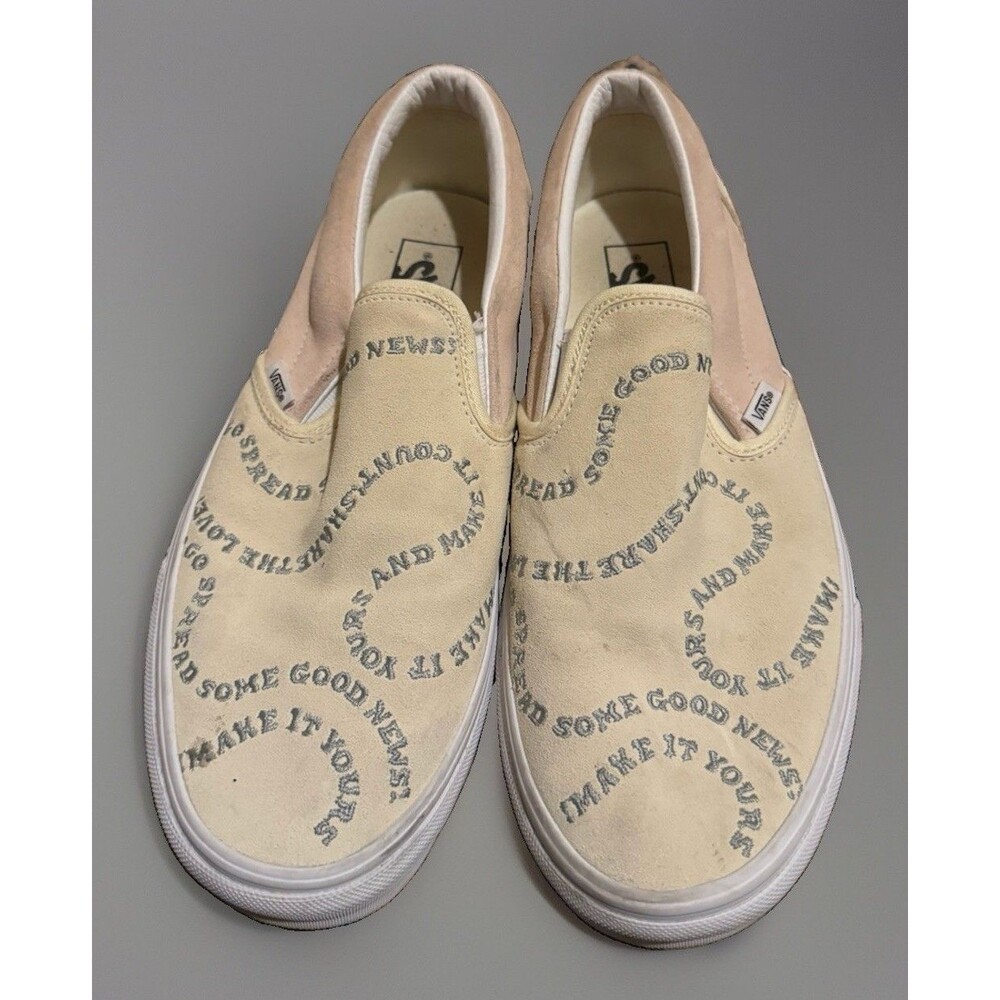 Vans Slip-on Vans Family Exclusive "Make It Yours" Unisex Size 9.5 M 11 W